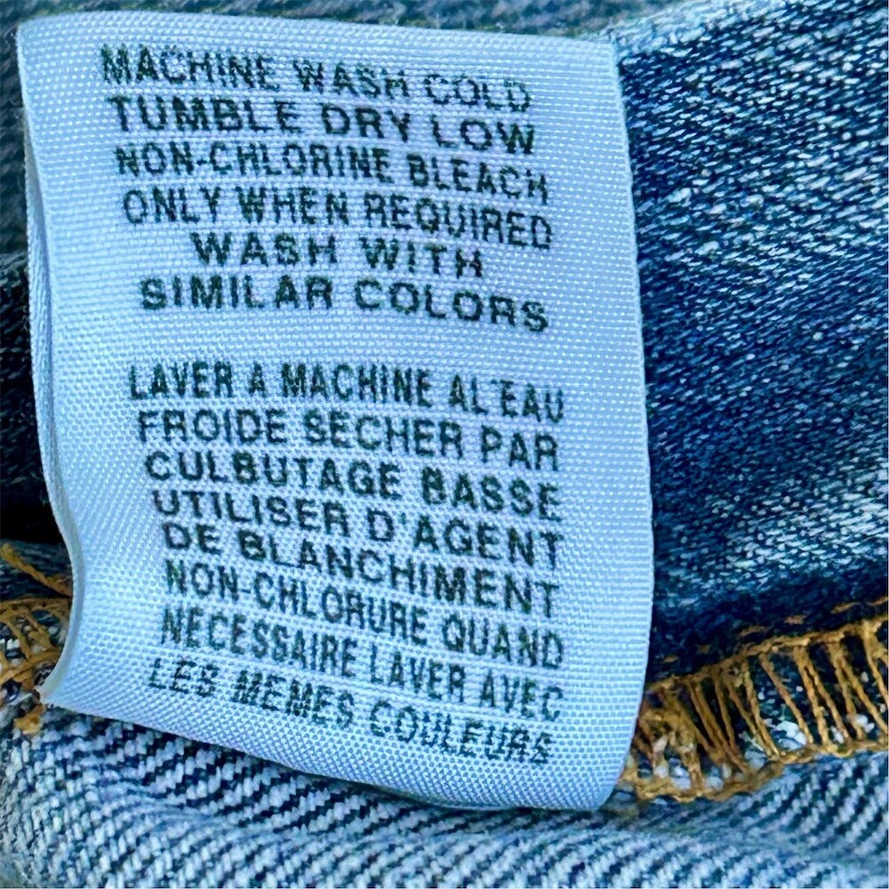 Polo Jeans Co. Ralph Lauren Skirt Womens Size 6 Blue Denim Maxi Front Slit - Picture 4 of 8